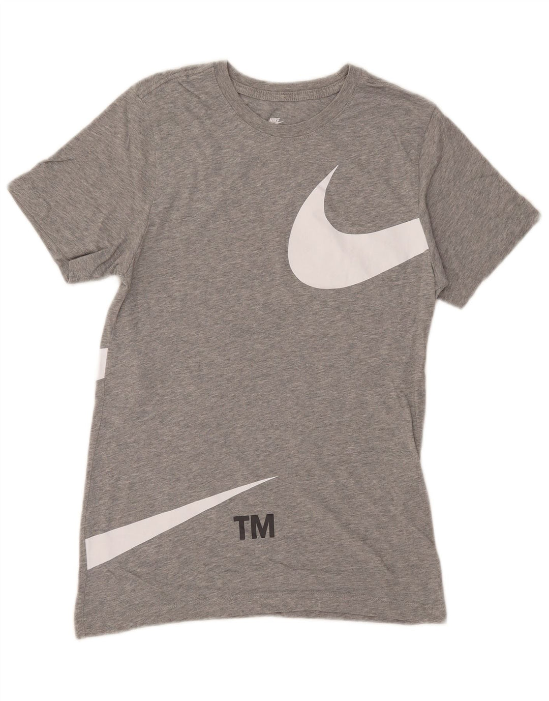 Męski T-shirt Nike z grafiką Top XS, szara bawełna