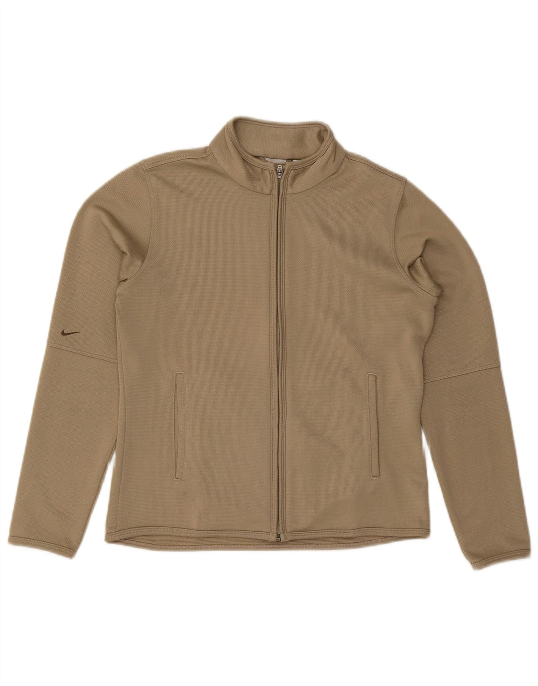 Damska kurtka dresowa Nike Dri Fit US 8/10 średni beż