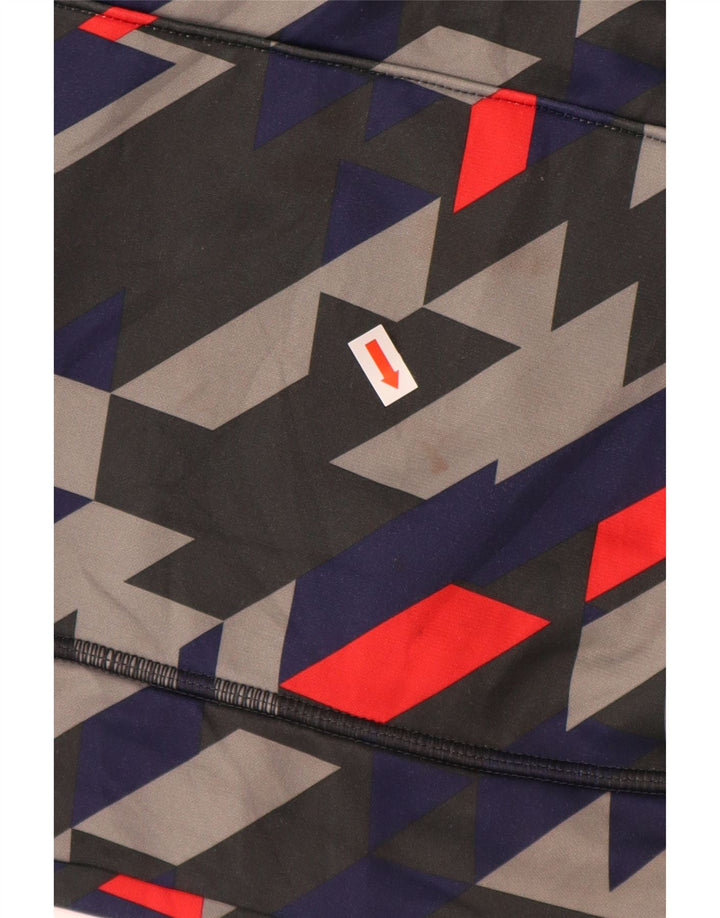 UNDER ARMOUR Dziewczęcy luźny sweter z kapturem 11-12 lat, duży, czerwony, geometryczny