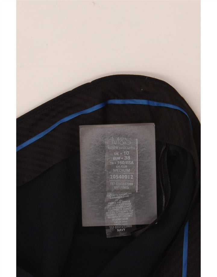 Spodnie damskie MARKS & SPENCER UK 10 Small W30 L30 Granatowe