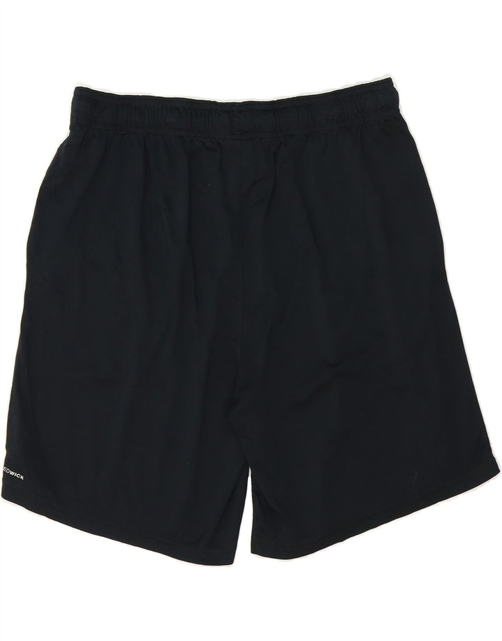 REEBOK Boys Sport Shorts 15-16 Years XL Black Polyester Vintage Reebok and Second-Hand Reebok from Messina Hembry 