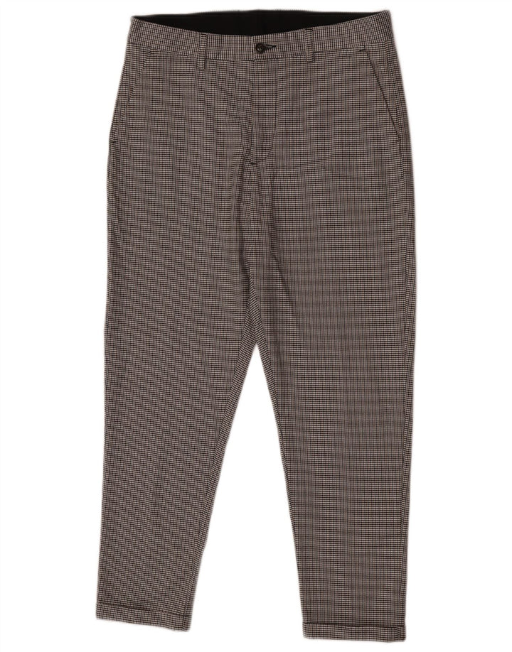 Męskie spodnie chino Zara EU 40 Medium W31 L25 Szara pepitka