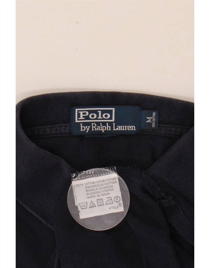 POLO RALPH LAUREN Męska koszulka polo, średnia, granatowa, bawełniana