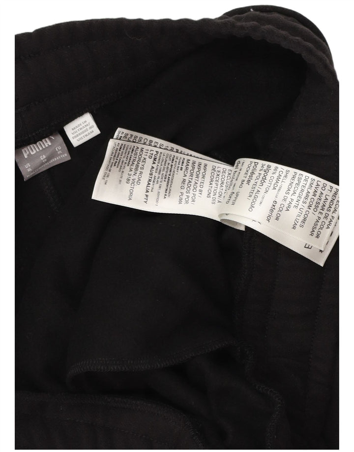 Damskie spodnie dresowe PUMA Joggers UK 18 XL, czarna bawełna