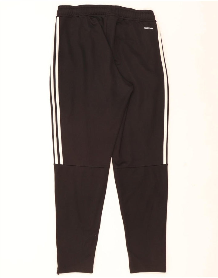 Damskie spodnie dresowe Adidas Aeroready UK 14, średni czarny poliester