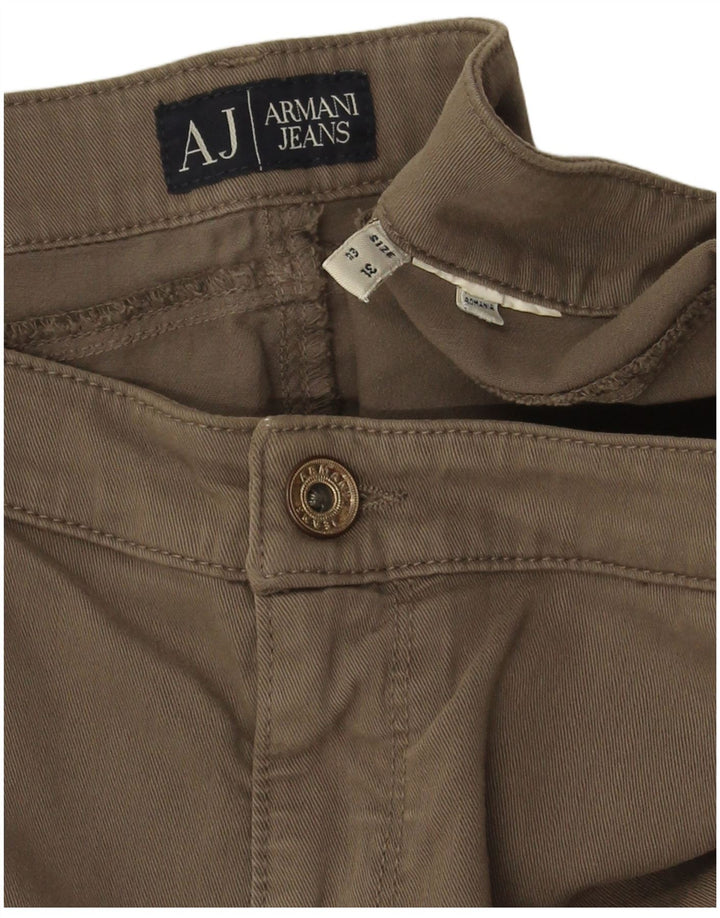 Spodnie damskie ARMANI Slim Casual W31 L28 Beżowe