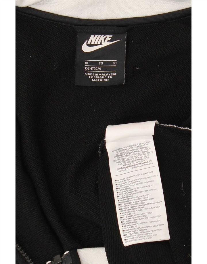 Chłopięca kurtka dresowa Nike 13-14 lat XL, czarny, kolorowy poliester