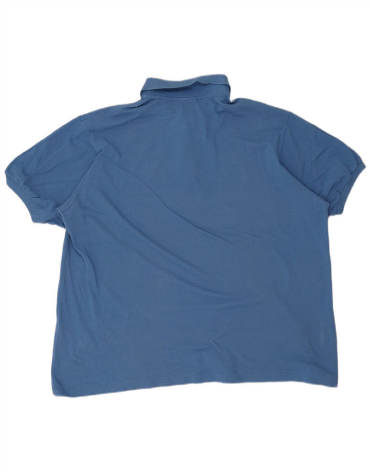 Męska koszulka polo Lacoste, rozmiar 4, 4XL, niebieska, bawełniana