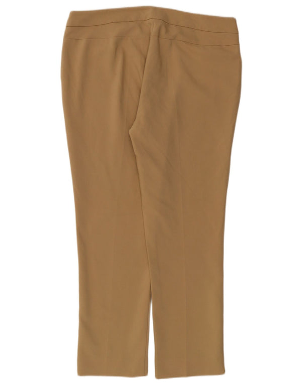 Spodnie damskie Hobbs Slim Fit UK 14 Large W34 L27 Beżowa bawełna