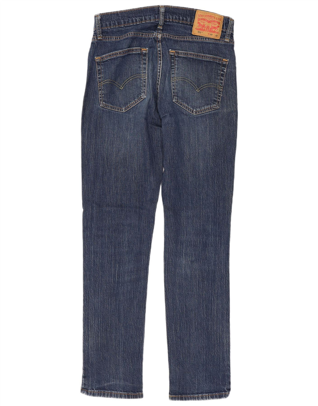 Męskie jeansy Levi's 511 Slim W32 L32 Niebieska bawełna