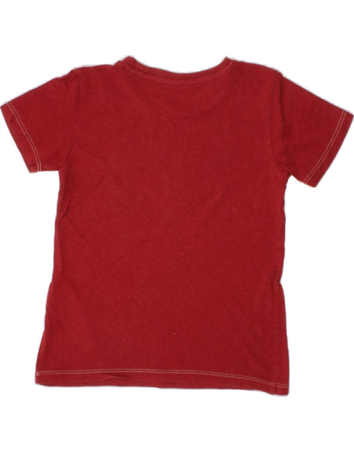 GUESS Boys Graphic T-Shirt Top 4-5 Years Red Cotton Vintage Guess and Second-Hand Guess from Messina Hembry 