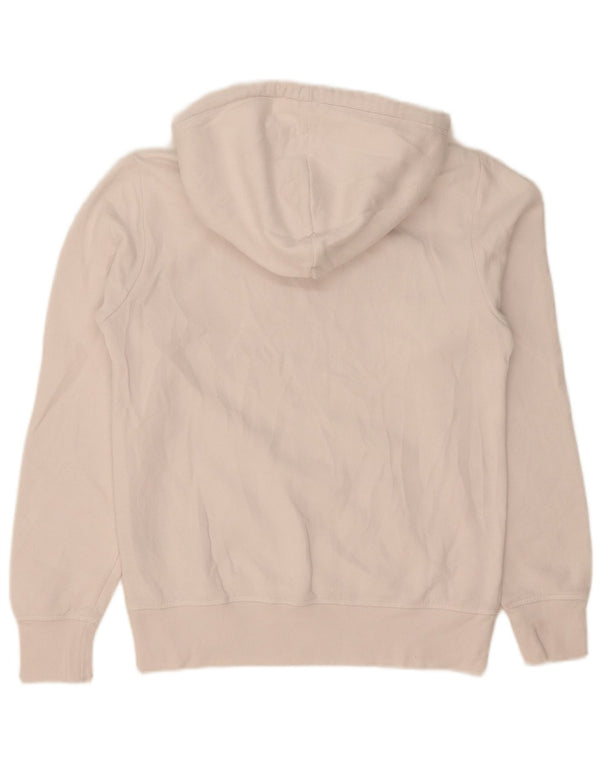 Damska bluza z kapturem Champion Graphic UK 10 Small, biała, bawełniana