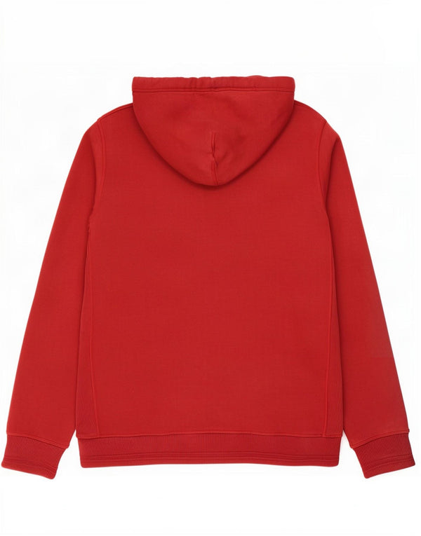 Męski sweter z kapturem i zamkiem błyskawicznym Fat Face 2XL, czerwona bawełna