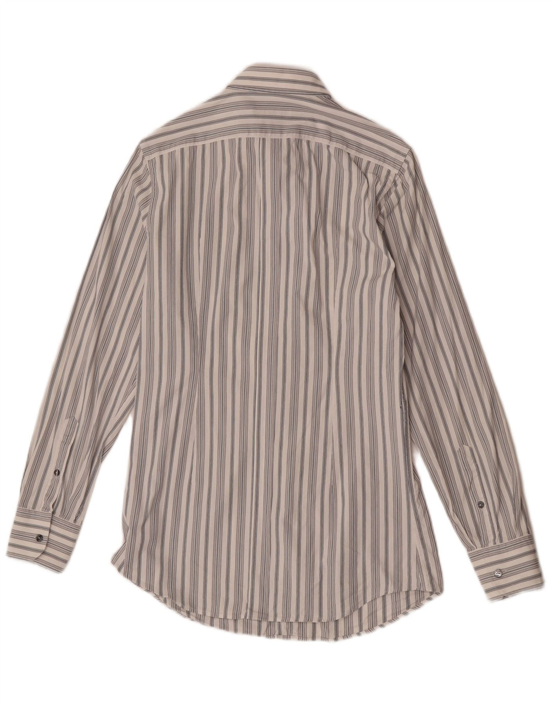 Koszula męska Dolce & Gabbana rozmiar 39 15 1/2 Średnio biała bawełniana w paski