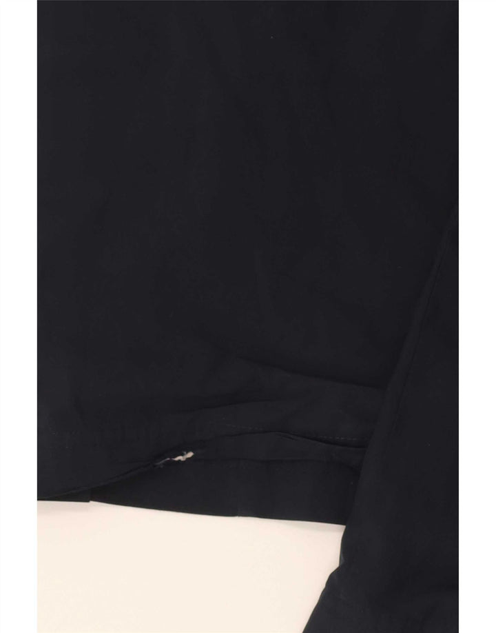 Męskie spodnie dresowe Adidas XL, granatowe, z blokami kolorów, poliestrowe