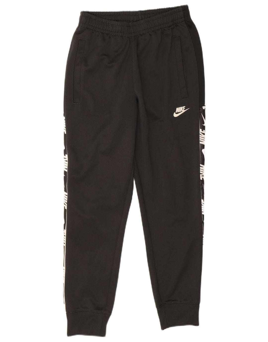 Męskie spodnie dresowe Nike Graphic Joggers XS Czarny poliester