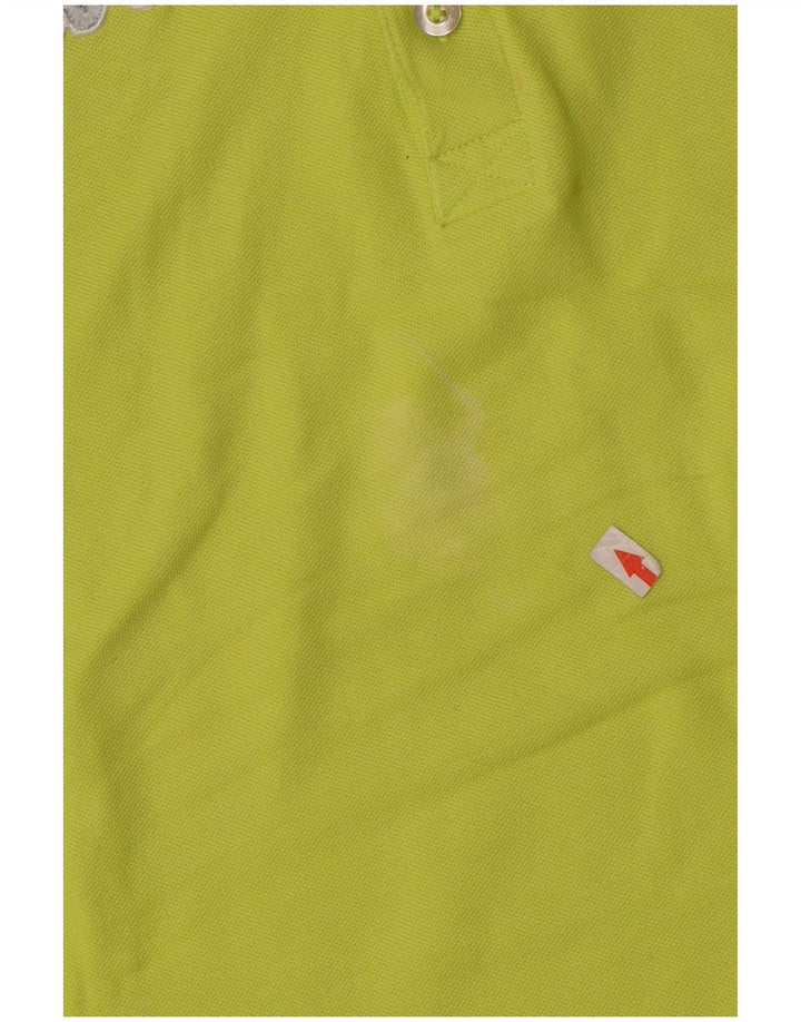 Męska koszulka polo Kappa, duża, zielona
