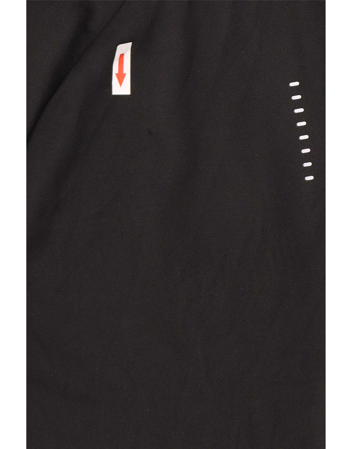 Męski dres Nike z zamkiem błyskawicznym i grafiką, bluza XS, czarny poliester