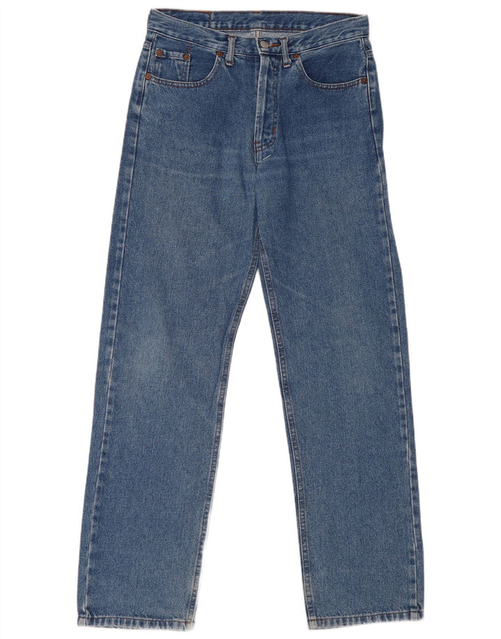 Damskie jeansy Levi's 501 Straight W32 L30 Niebieskie bawełniane