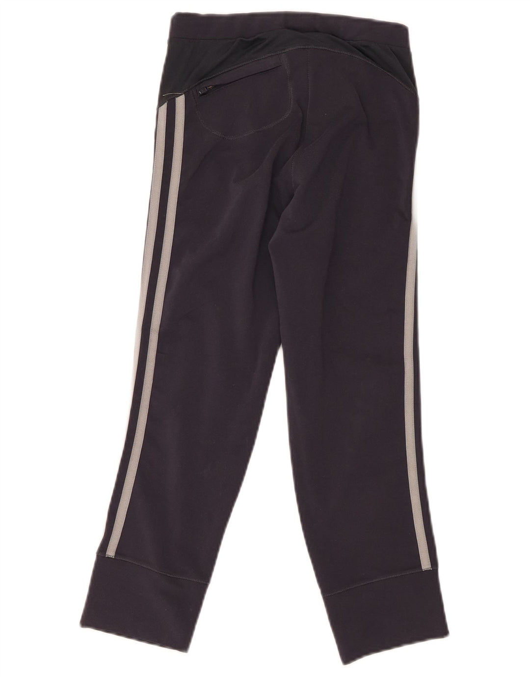 Damskie legginsy Adidas Capri UK 8, małe, czarne, poliestrowe