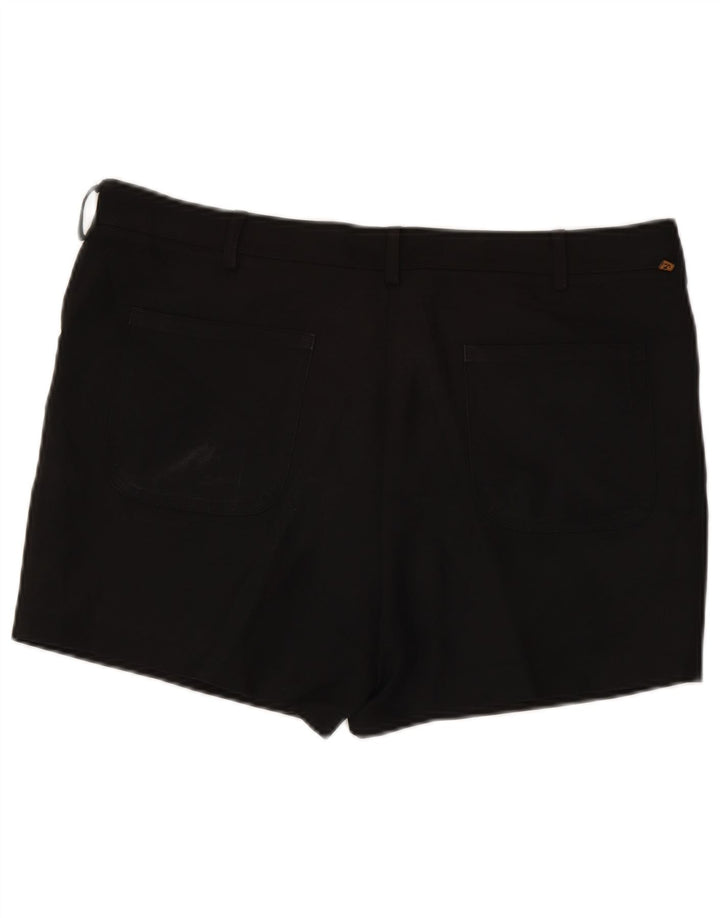 Męskie spodenki codzienne Farah Classic Fit W38 XL czarne