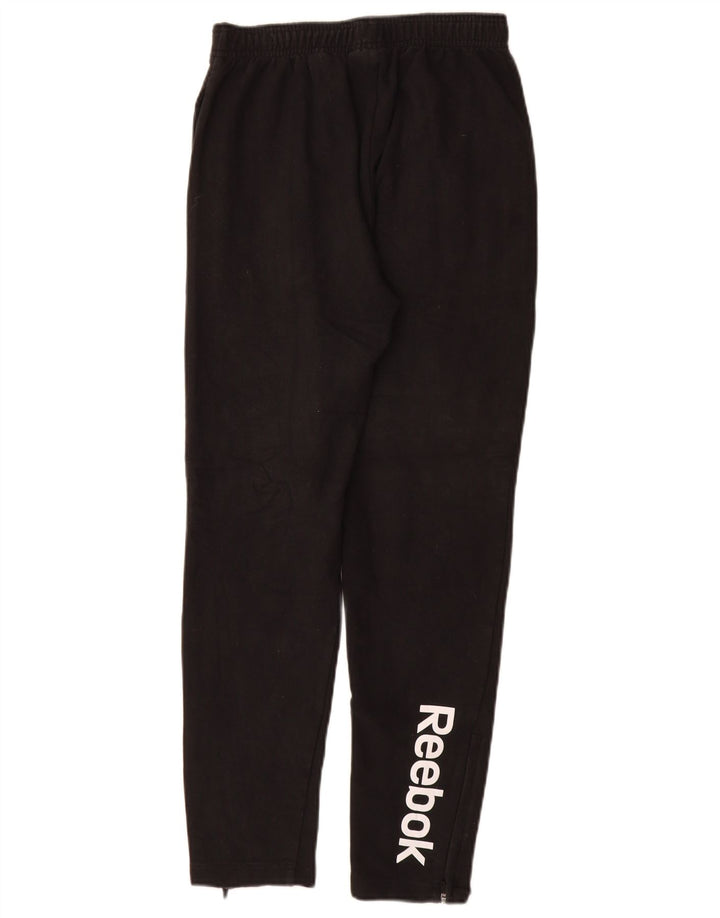 Chłopięce spodnie dresowe Reebok z grafiką 14-15 lat XL, czarny poliester