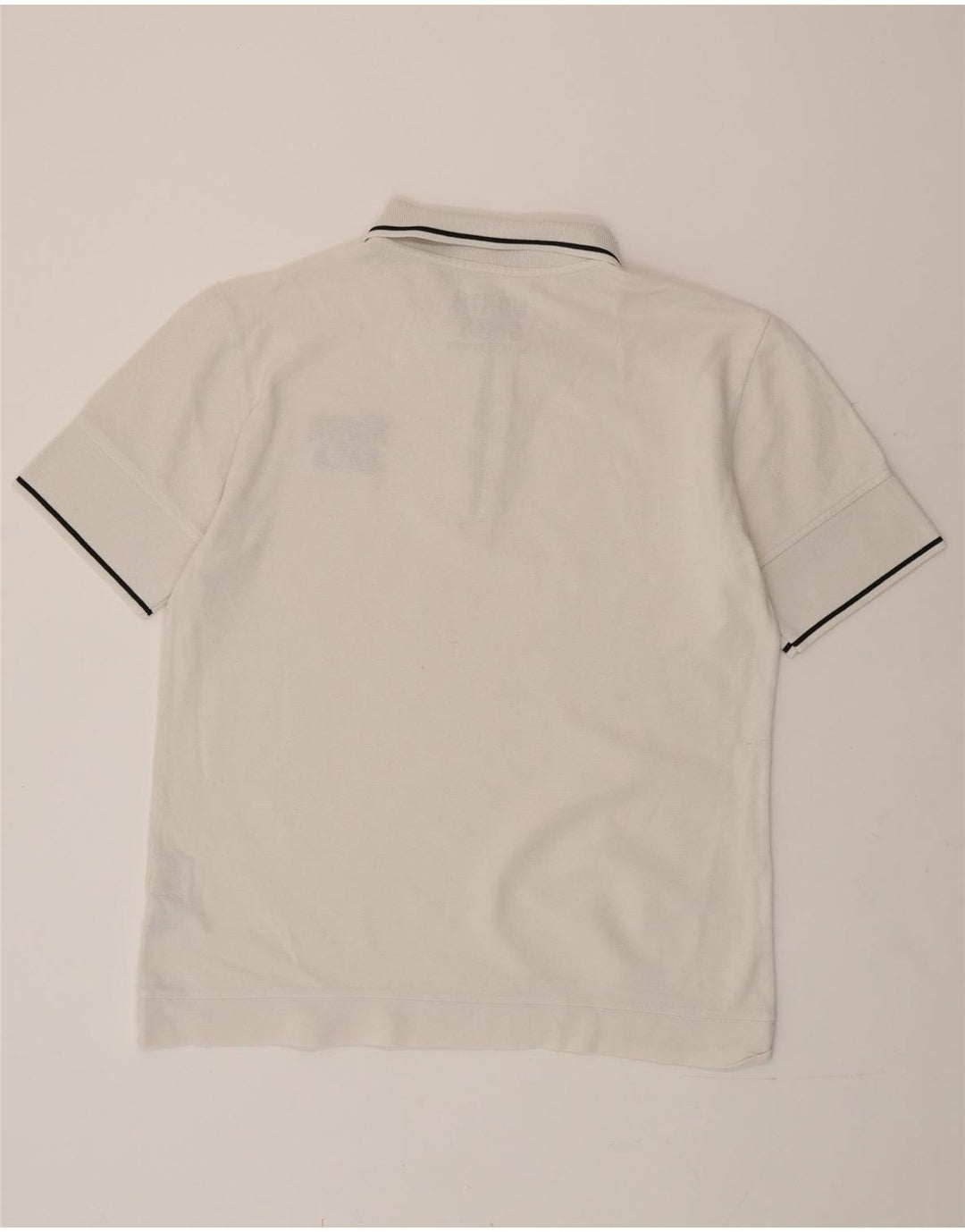 Męska koszulka polo z grafiką NORTH SAILS XL, biała, bawełniana