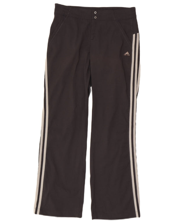 Damskie spodnie Adidas Climalite Straight Casual UK 12 Medium W30 L29 Black