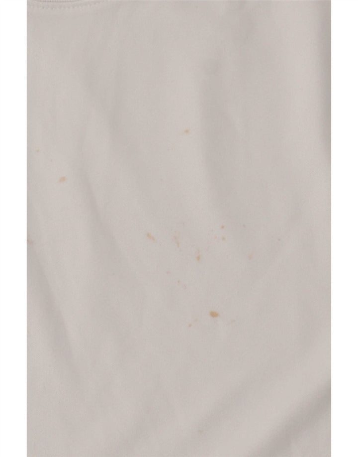 Męski T-shirt Nike Dri Fit Slim Top, średni biały poliester