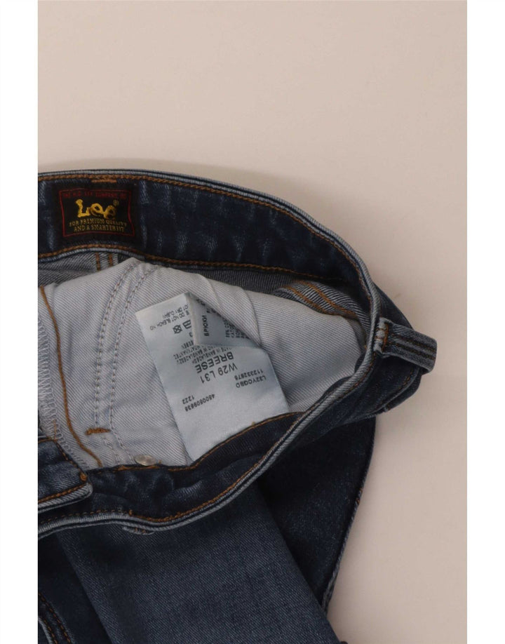 Damskie jeansy Lee Breese Flared W29 L31 Niebieskie bawełniane