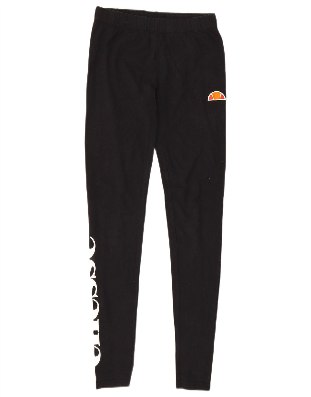 Damskie legginsy Ellesse Graphic UK 8 Small, czarne, bawełniane