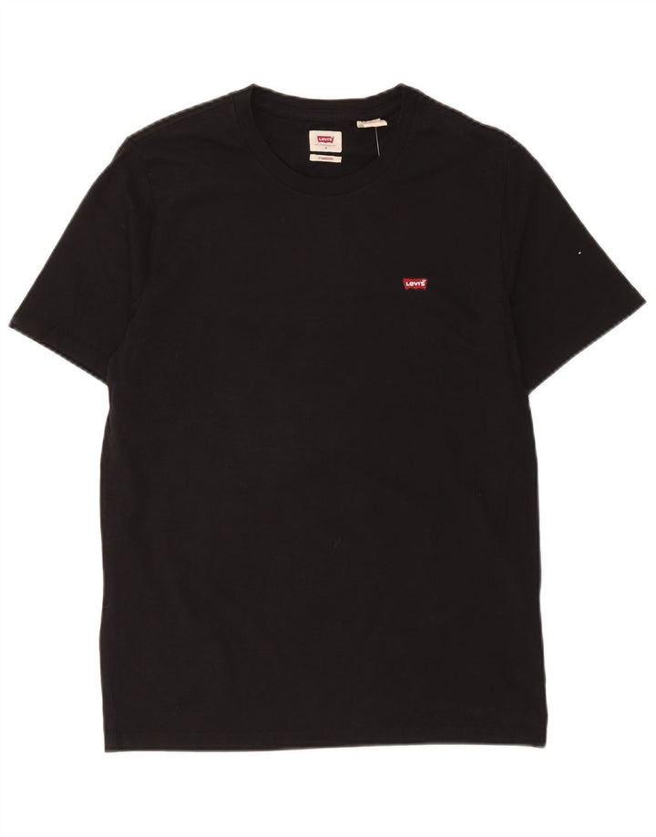 T-shirt męski Levi's o standardowym kroju, mały, czarny, bawełniany