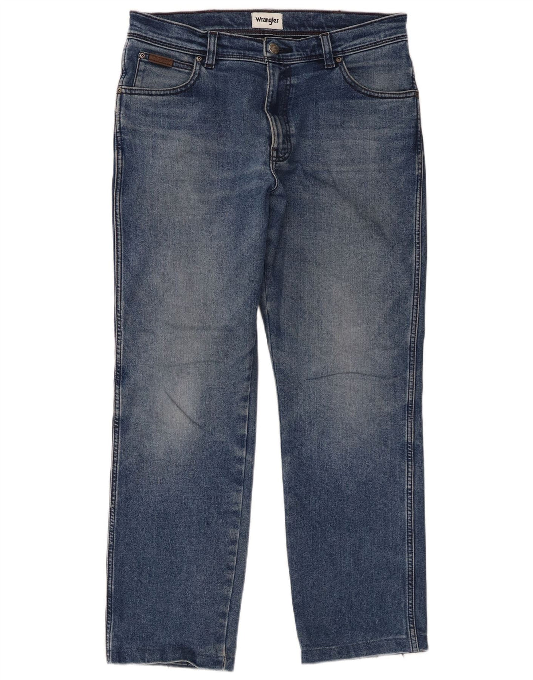 Męskie jeansy Wrangler Texas Straight W34 L29 Niebieskie, bawełniane