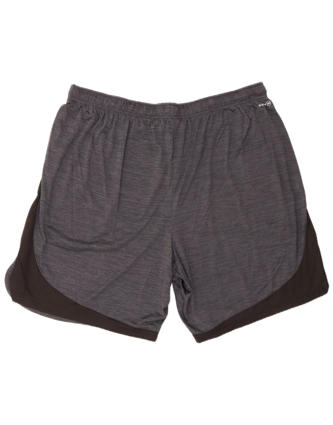 Męskie spodenki sportowe Russell Athletic 2XL, szary poliester z blokami kolorów