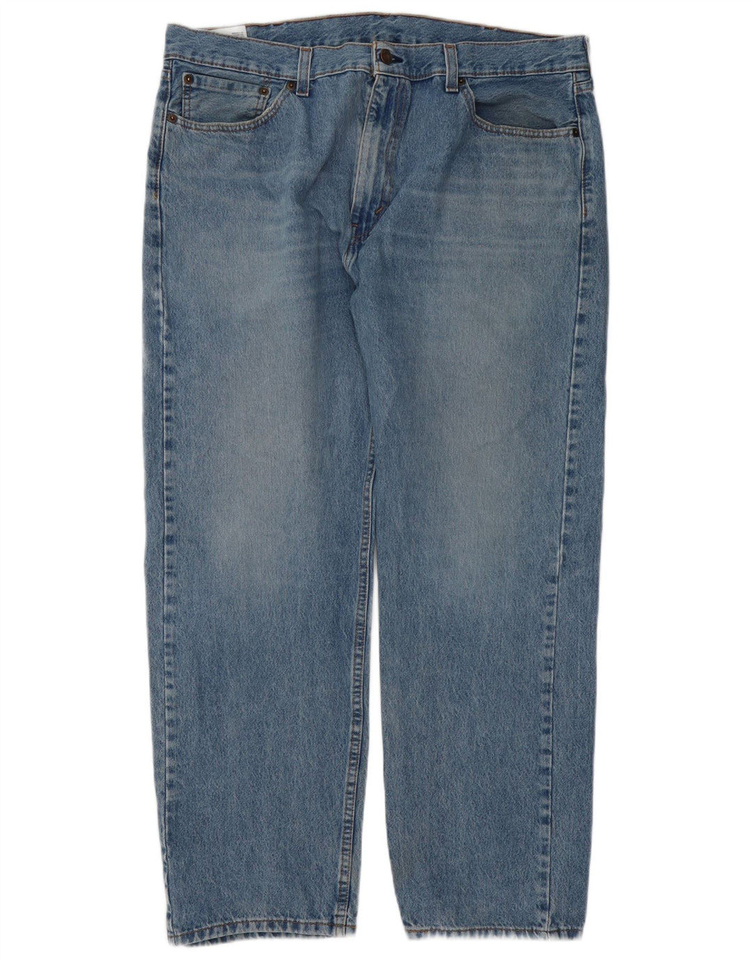 Męskie jeansy Levi's 505 Straight W38 L30 Niebieskie bawełniane