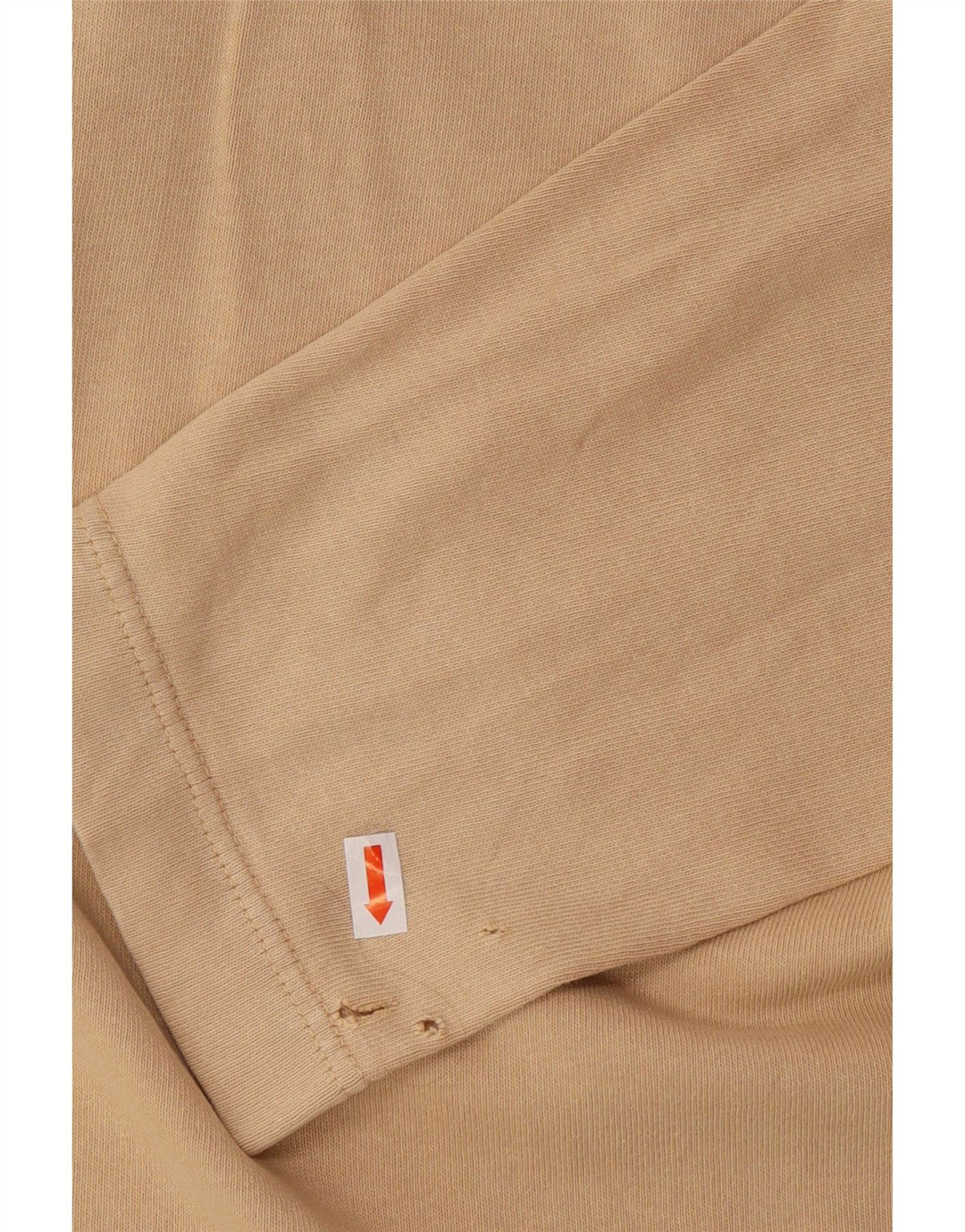 NORTH SAILS Mens Long Sleeve Polo Shirt Large Beige Cotton
