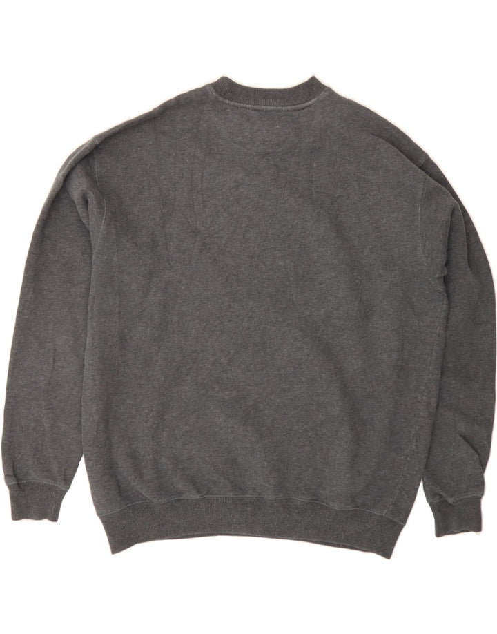 FILA Mens Sweatshirt Jumper Large Grey Vintage Fila and Second-Hand Fila from Messina Hembry 
