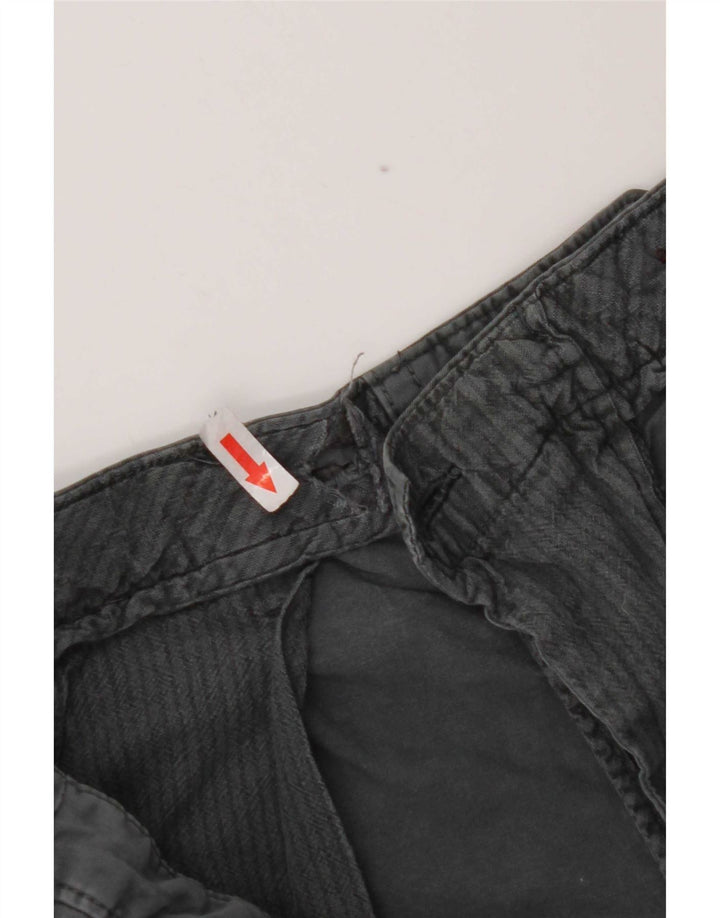Damskie spodenki Chino Marks & Spencer W36, duże, szare, bawełniane