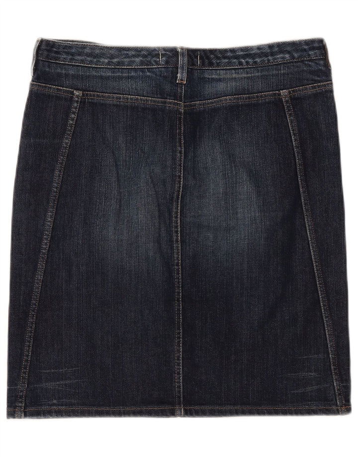 Spódnica dżinsowa damska Benetton IT 44 Medium W32 Granatowa bawełna