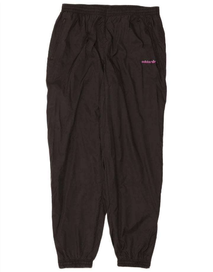 Damskie spodnie dresowe ADIDAS Joggers UK 16, duże, czarne