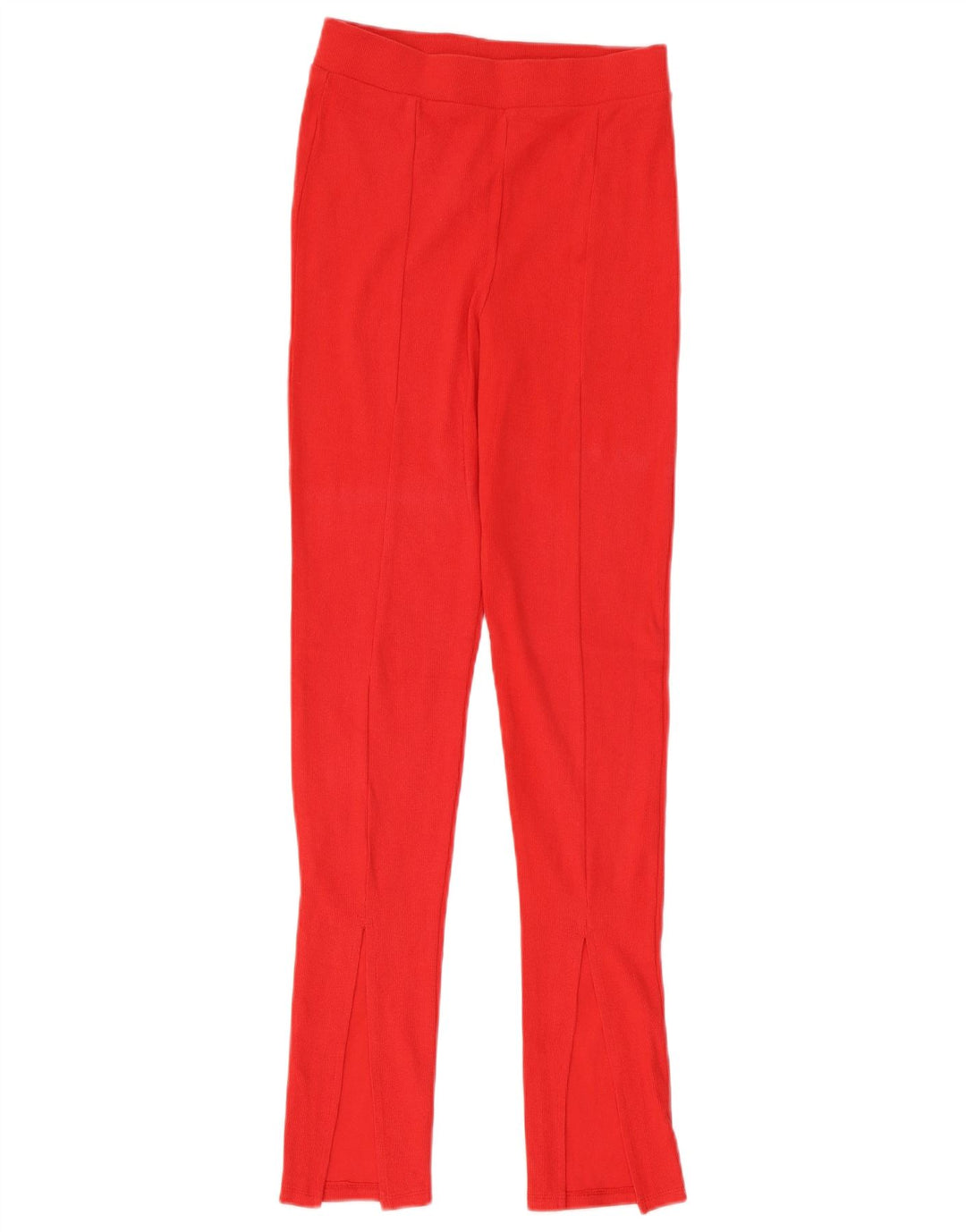 Legginsy damskie Zara UK 12 Średnio czerwone, bawełniane