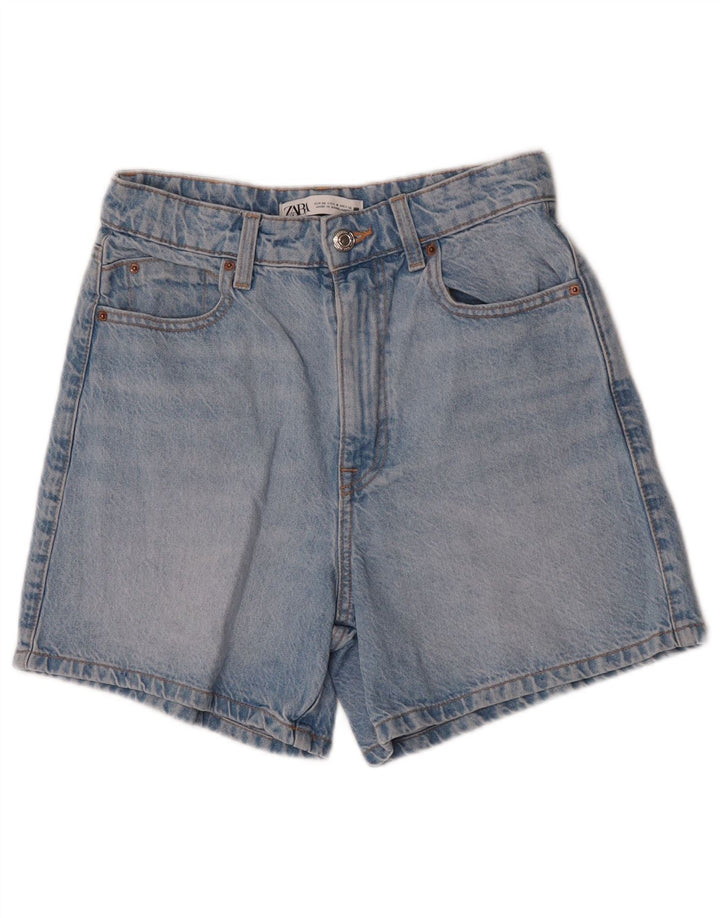 Damskie spodenki jeansowe ZARA EU 36 XS W26 niebieskie