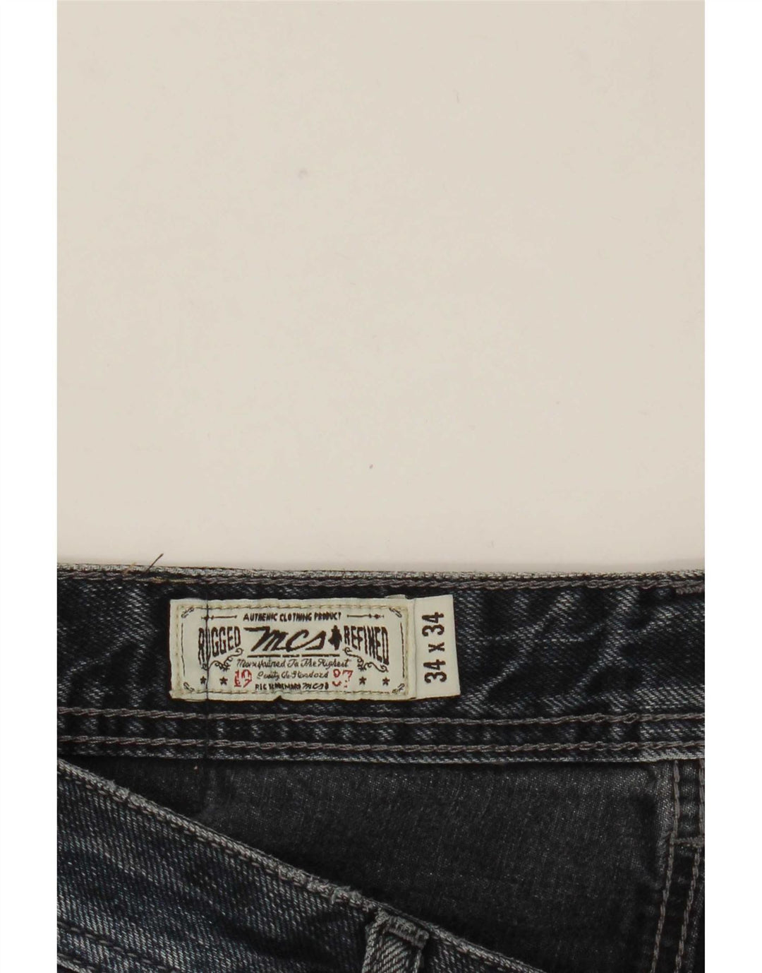 Marlboro Classics Męskie jeansy slim W34 L30 Granatowe