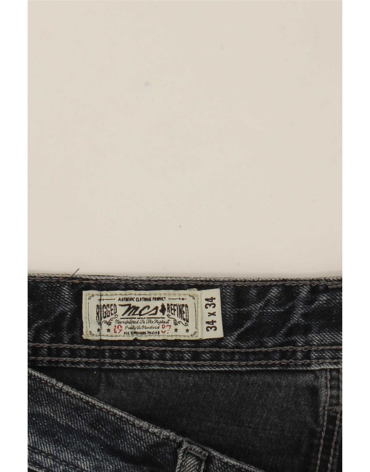 Marlboro Classics Męskie jeansy slim W34 L30 Granatowe
