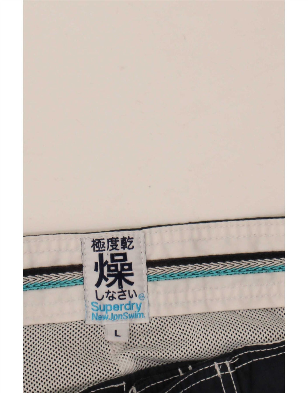 Męskie spodenki kąpielowe Superdry Graphic, duże, granatowe