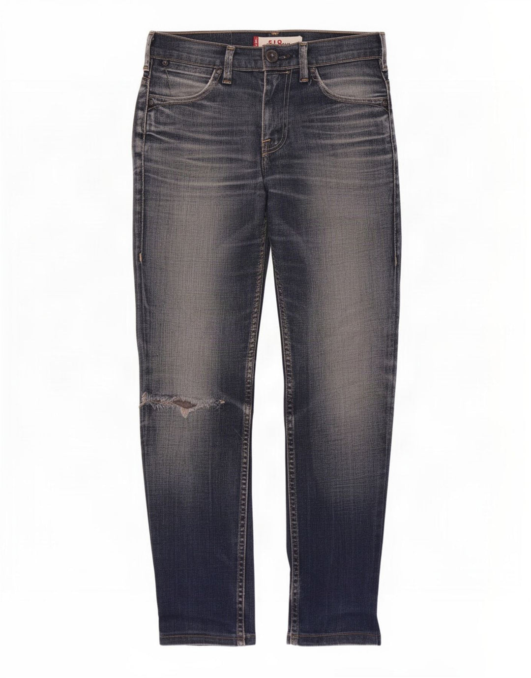 Damskie jeansy Levi's 519 w trudnej sytuacji W28 L28 Niebieskie