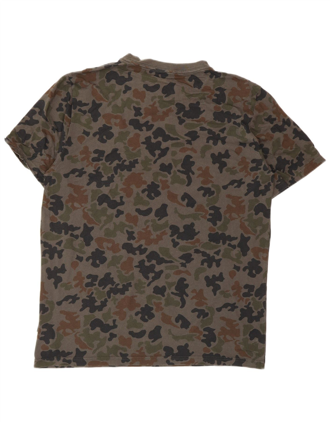 Męski T-shirt z grafiką CONVERSE, średnioszary, kamuflaż