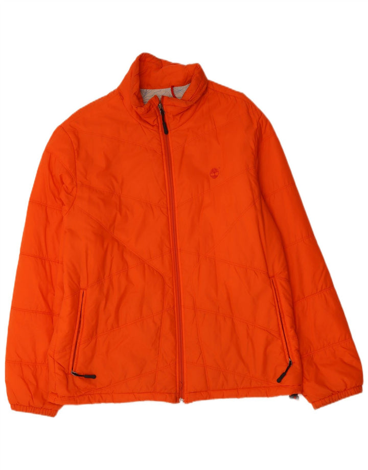 Męska ocieplana kurtka TIMBERLAND UK 42 XL, pomarańczowy nylon