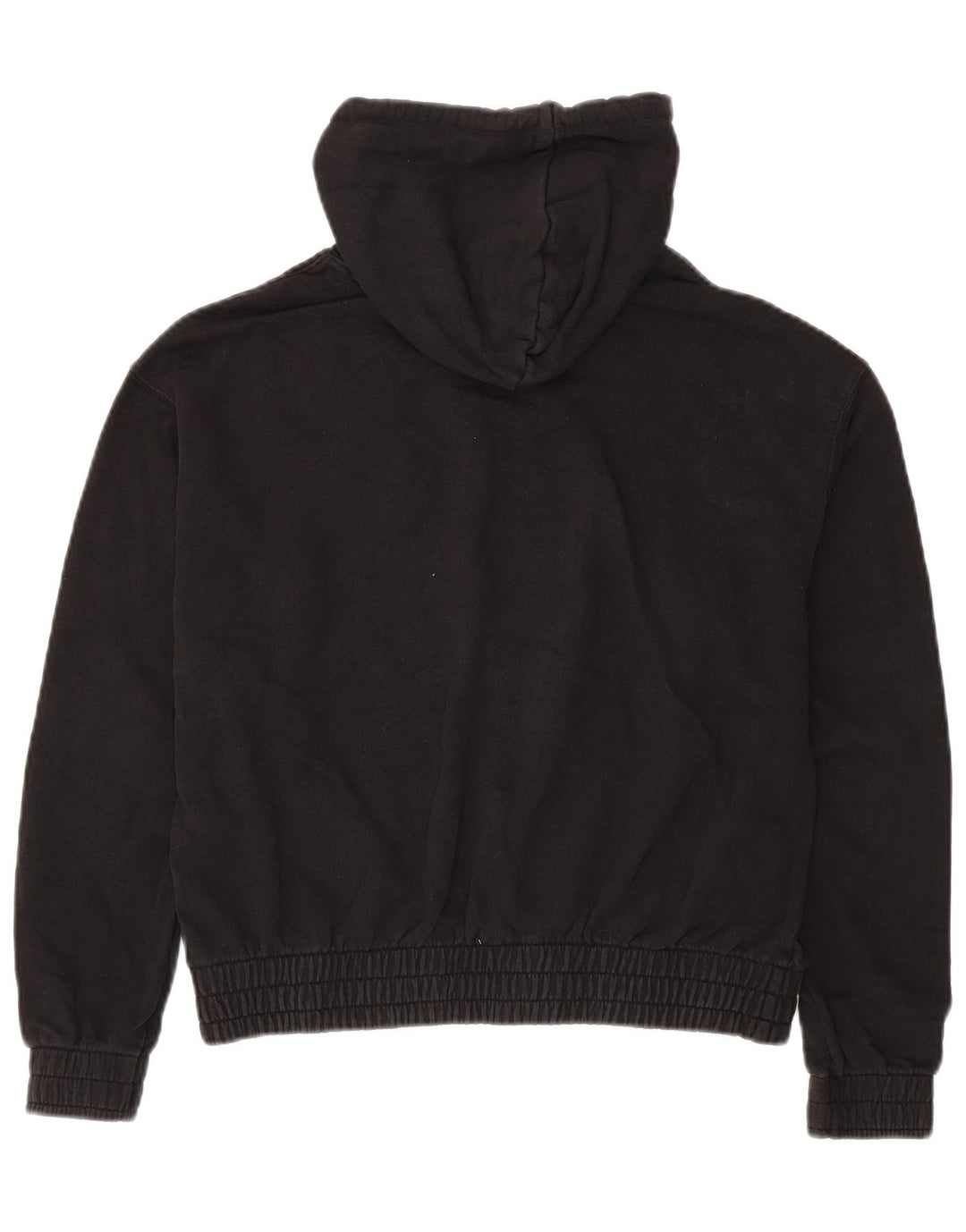 Damski sweter oversize z kapturem PUMA UK 14, średni czarny, bawełniany