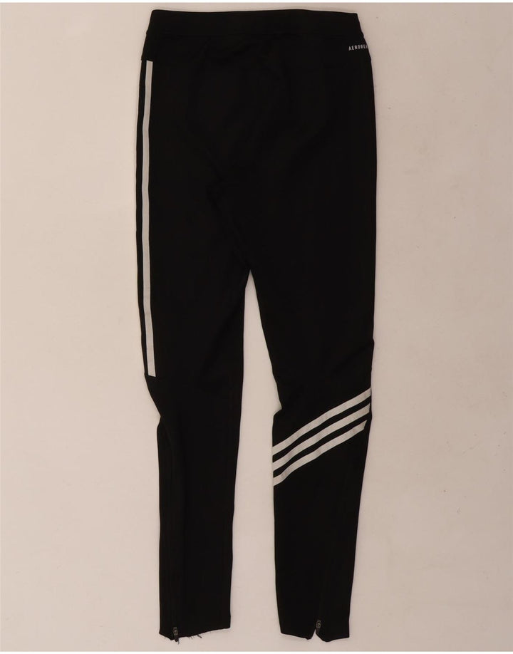 Damskie legginsy Adidas Aeroready UK 12, średni czarny poliester